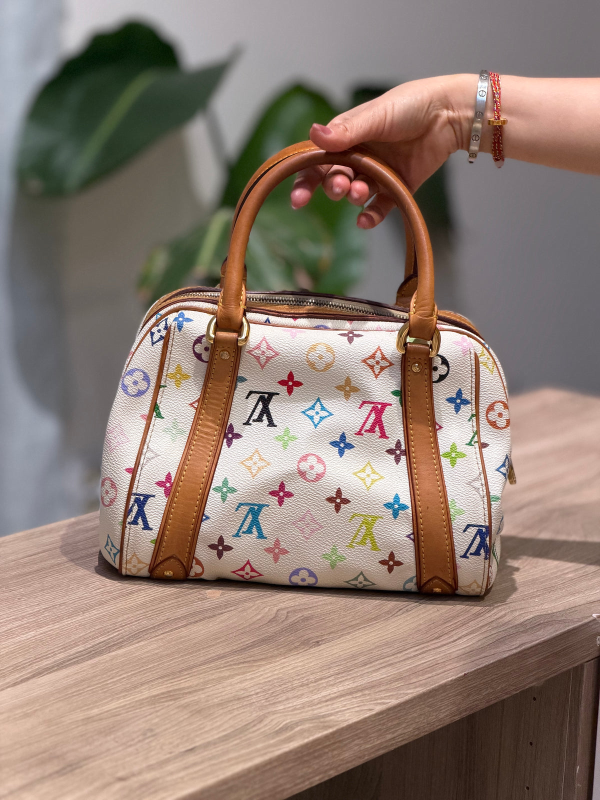 Louis Vuitton Multicolor Monogram Handbag