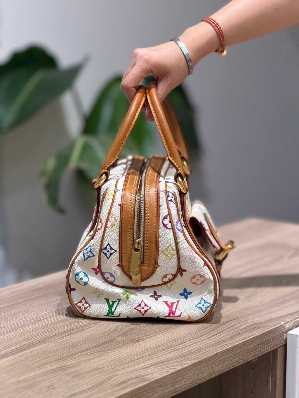 Louis Vuitton Multicolor Monogram Handbag