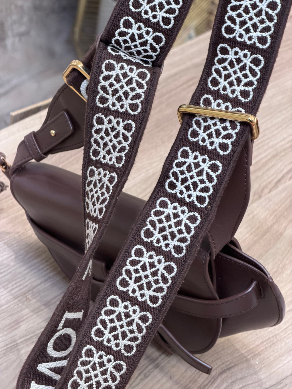 Loewe Gate Dual Mini Bag – Dark Brown