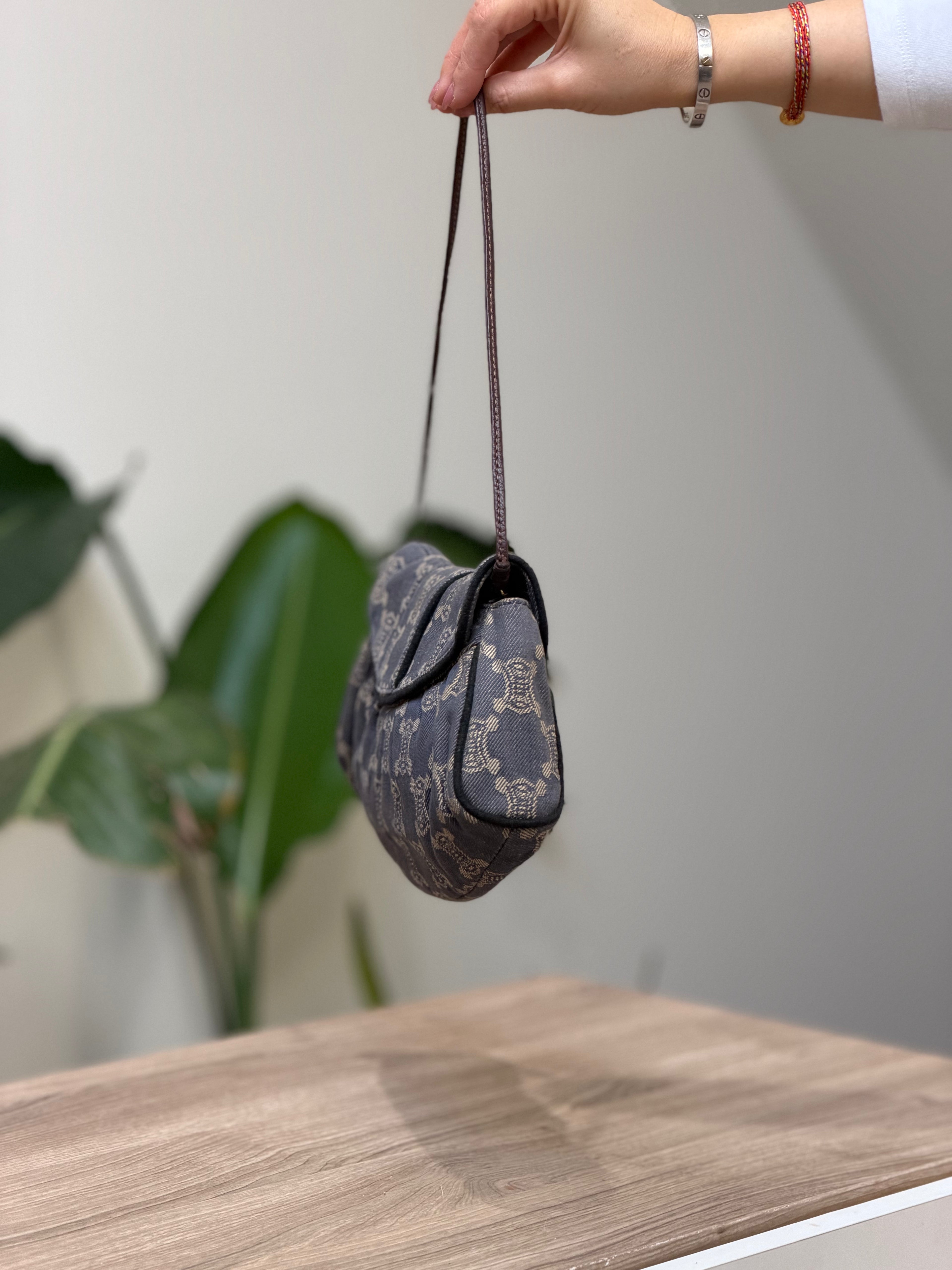 Celine Macadam Monogram Shoulder Bag