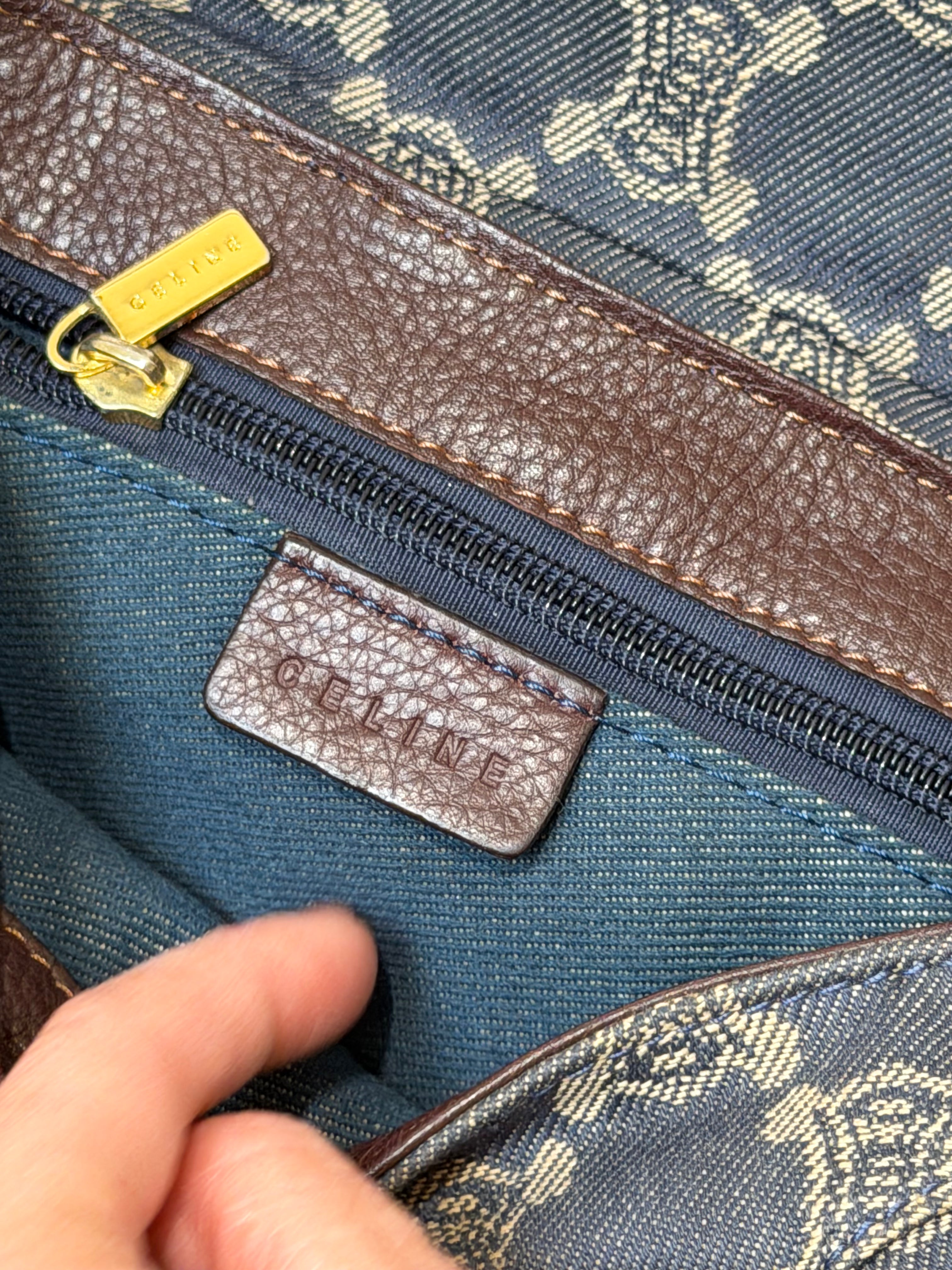 Celine Macadam Monogram Shoulder Bag