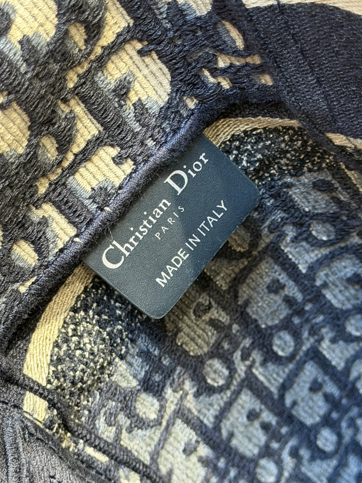 Christian Dior Oblique Canvas Backpack