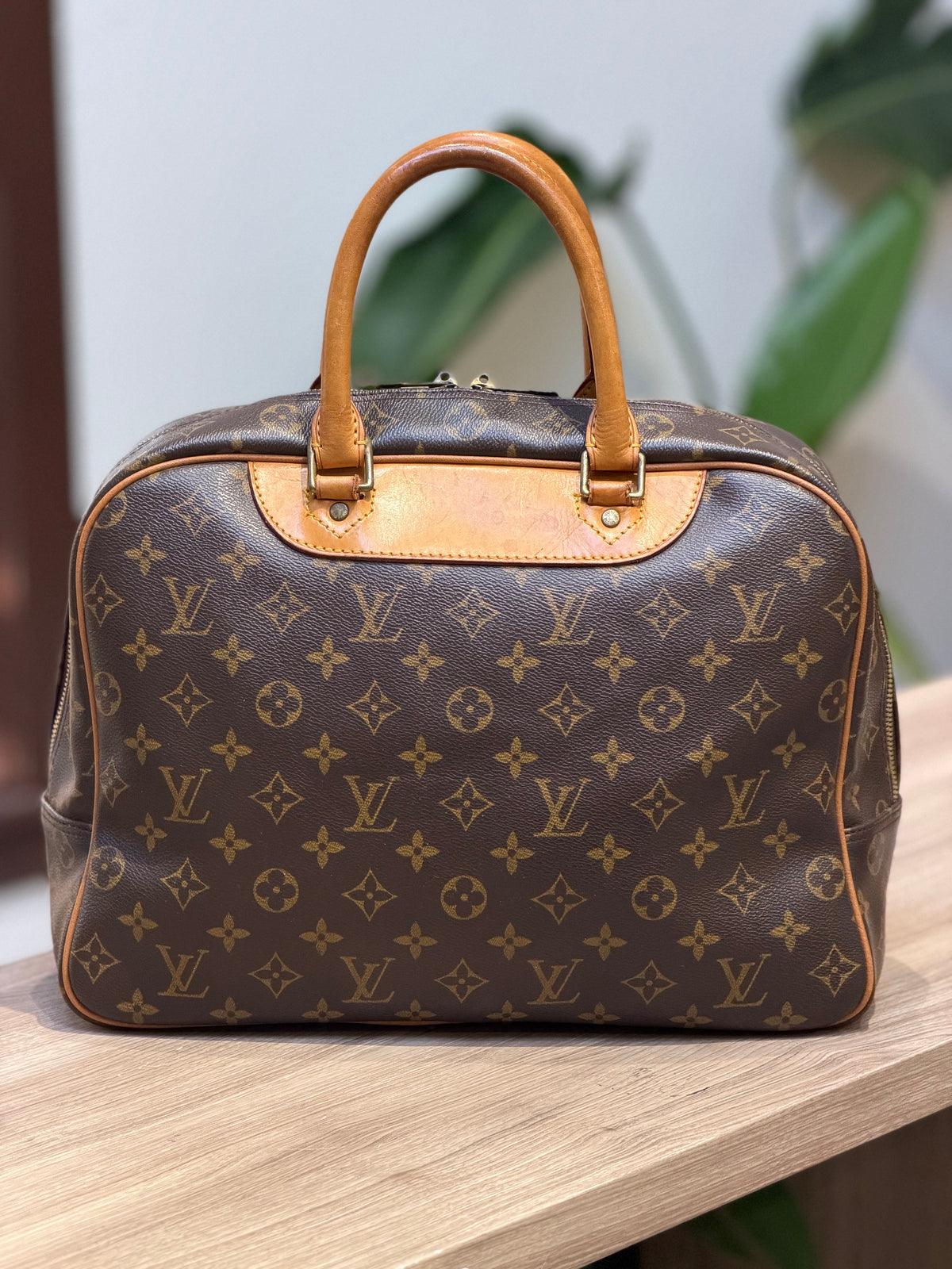 Louis Vuitton Monogram Deauville Handbag
