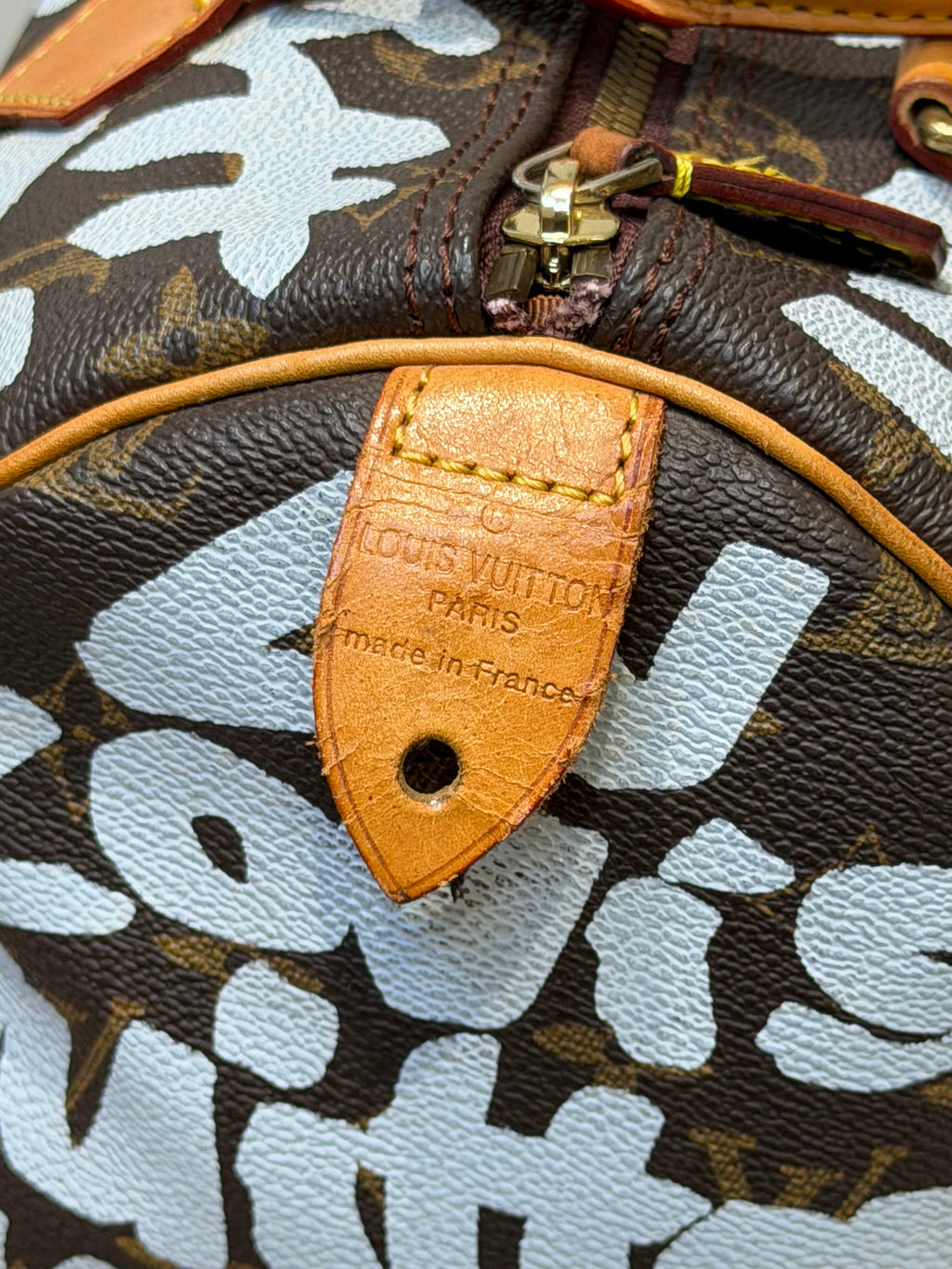 Louis Vuitton Monogram Graffiti Top Handle Bag